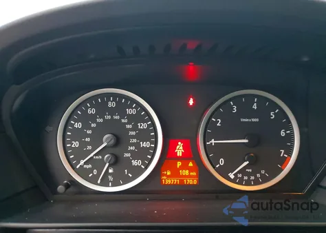 2007 BMW 530 I z USA, uszkodzony, nr VIN WBANE735X7CM58755